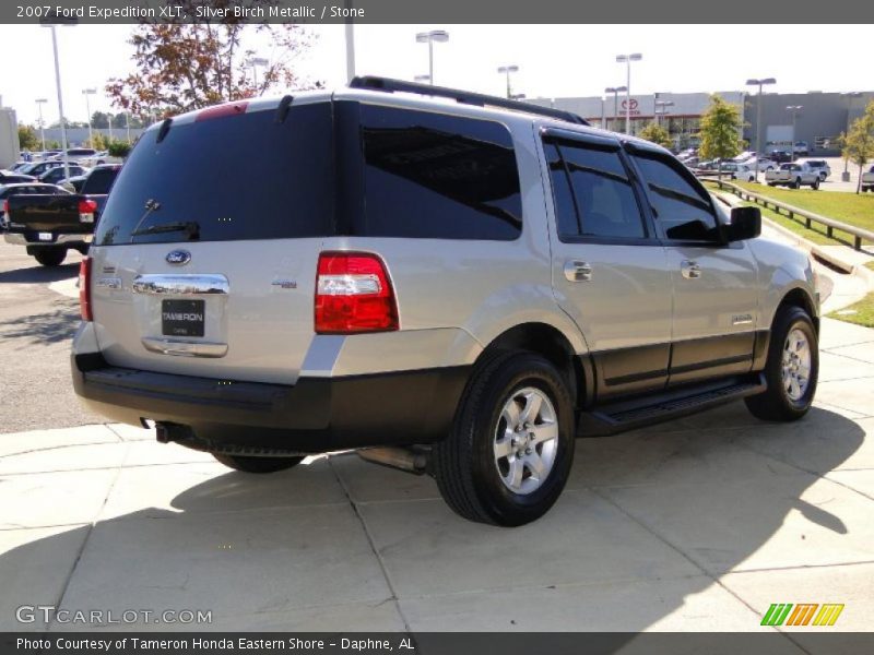 Silver Birch Metallic / Stone 2007 Ford Expedition XLT