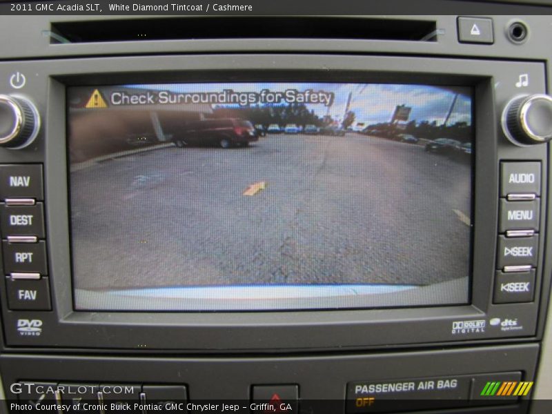 White Diamond Tintcoat / Cashmere 2011 GMC Acadia SLT