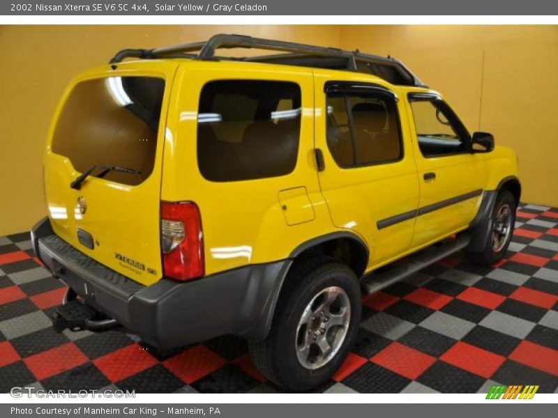 Solar Yellow / Gray Celadon 2002 Nissan Xterra SE V6 SC 4x4