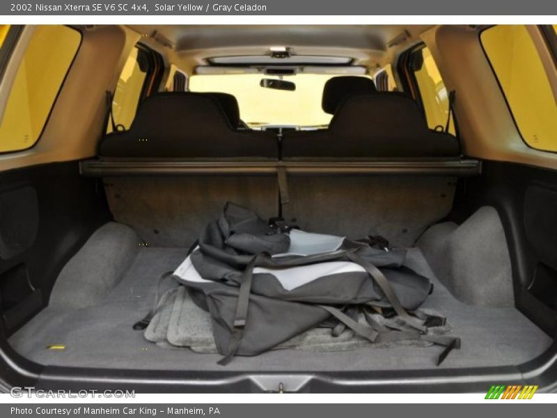  2002 Xterra SE V6 SC 4x4 Trunk