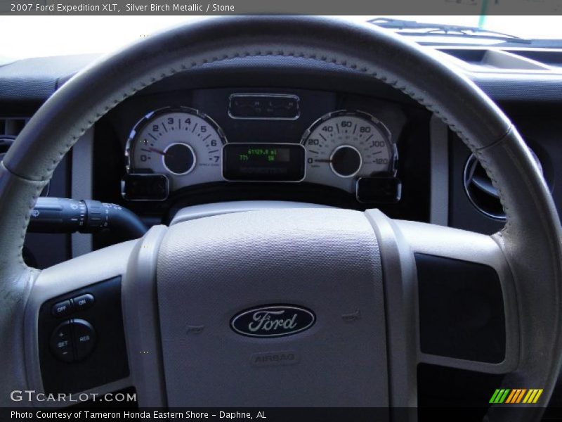 Silver Birch Metallic / Stone 2007 Ford Expedition XLT