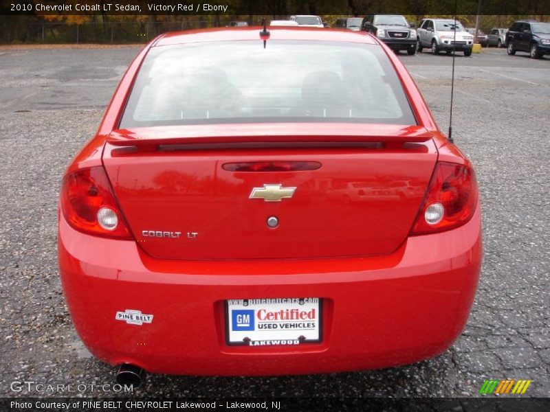 Victory Red / Ebony 2010 Chevrolet Cobalt LT Sedan