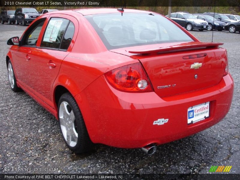 Victory Red / Ebony 2010 Chevrolet Cobalt LT Sedan
