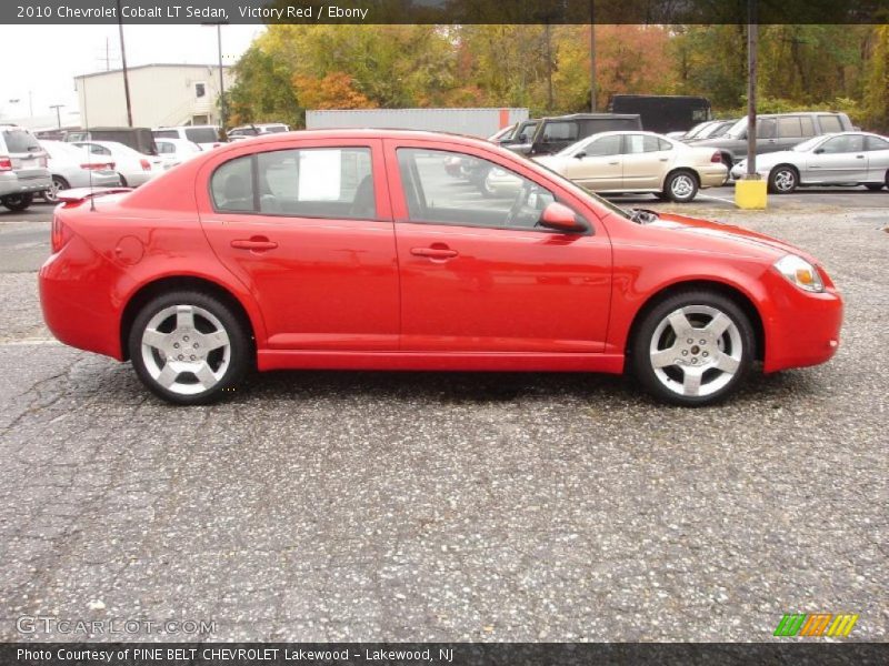 Victory Red / Ebony 2010 Chevrolet Cobalt LT Sedan