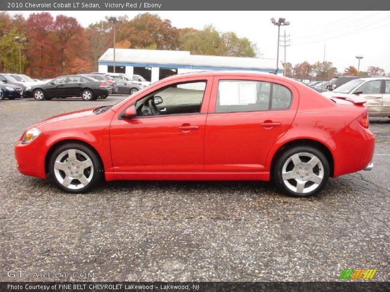 Victory Red / Ebony 2010 Chevrolet Cobalt LT Sedan