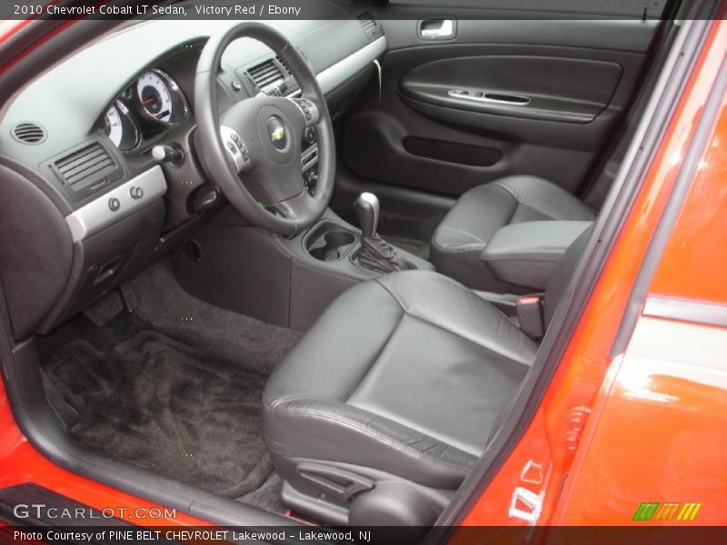 Victory Red / Ebony 2010 Chevrolet Cobalt LT Sedan