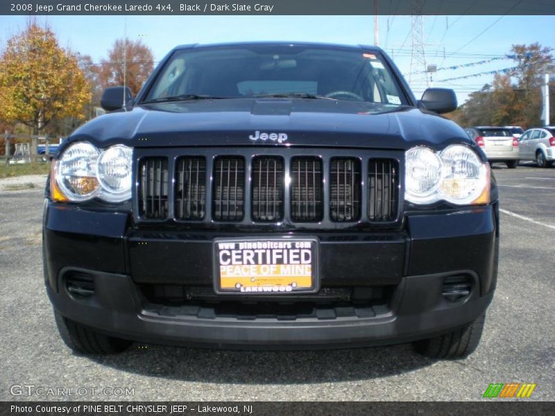 Black / Dark Slate Gray 2008 Jeep Grand Cherokee Laredo 4x4