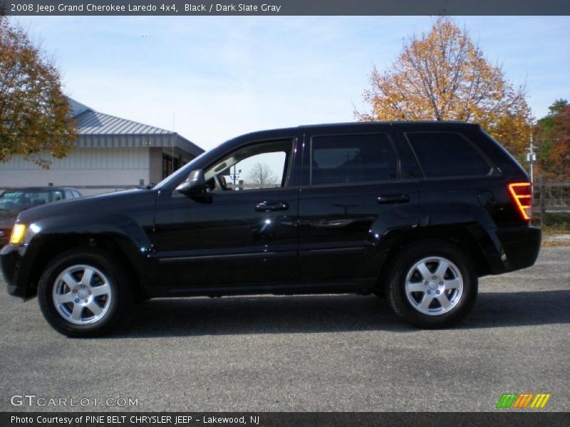 Black / Dark Slate Gray 2008 Jeep Grand Cherokee Laredo 4x4