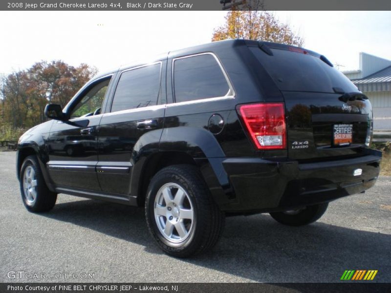 Black / Dark Slate Gray 2008 Jeep Grand Cherokee Laredo 4x4