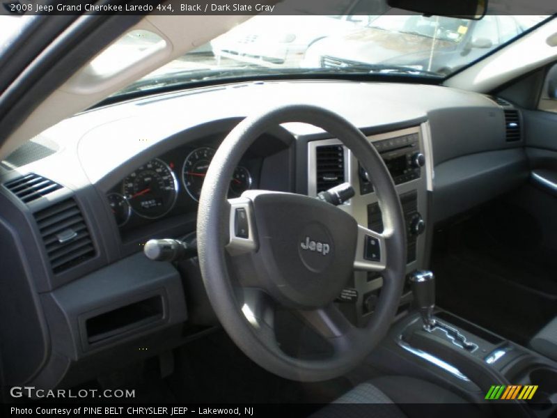 Black / Dark Slate Gray 2008 Jeep Grand Cherokee Laredo 4x4