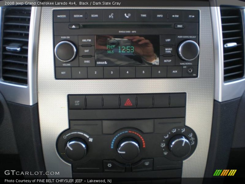 Black / Dark Slate Gray 2008 Jeep Grand Cherokee Laredo 4x4