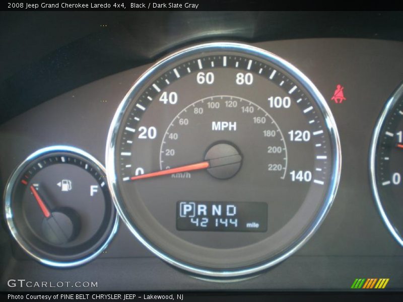 Black / Dark Slate Gray 2008 Jeep Grand Cherokee Laredo 4x4