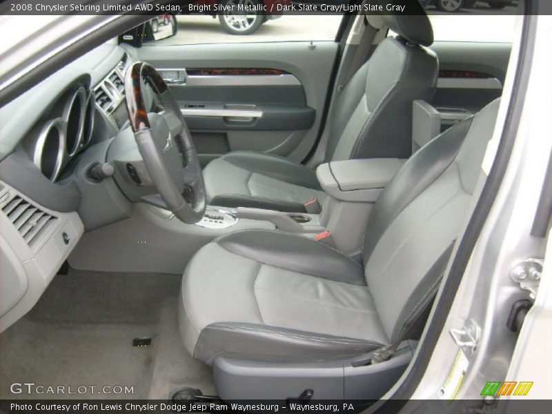  2008 Sebring Limited AWD Sedan Dark Slate Gray/Light Slate Gray Interior