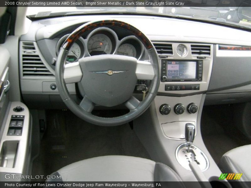 Dashboard of 2008 Sebring Limited AWD Sedan