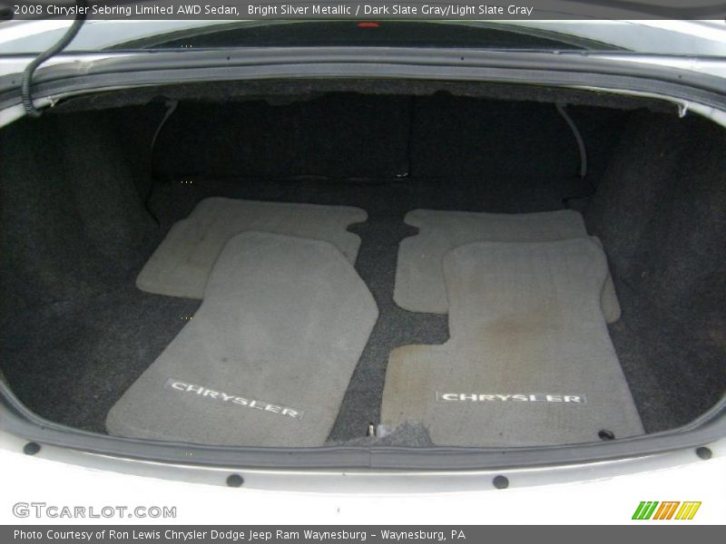  2008 Sebring Limited AWD Sedan Trunk