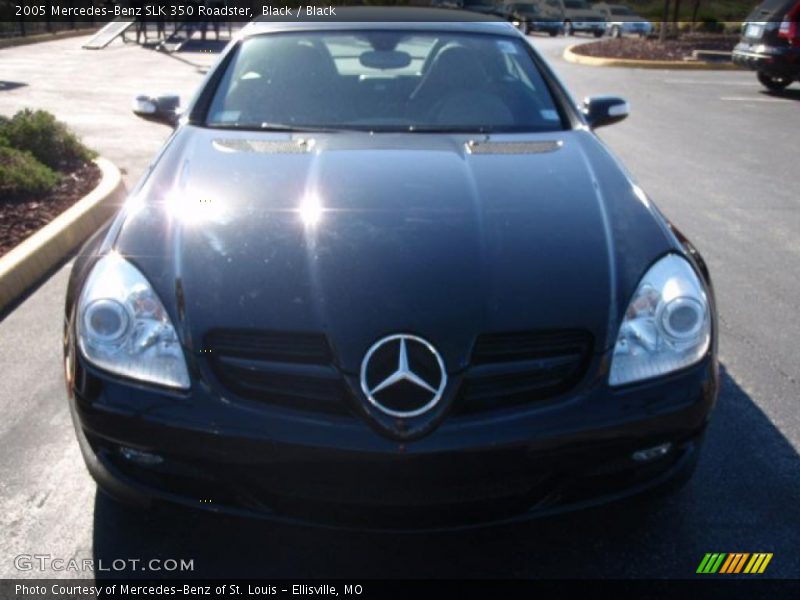 Black / Black 2005 Mercedes-Benz SLK 350 Roadster