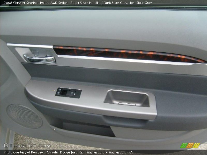 Door Panel of 2008 Sebring Limited AWD Sedan