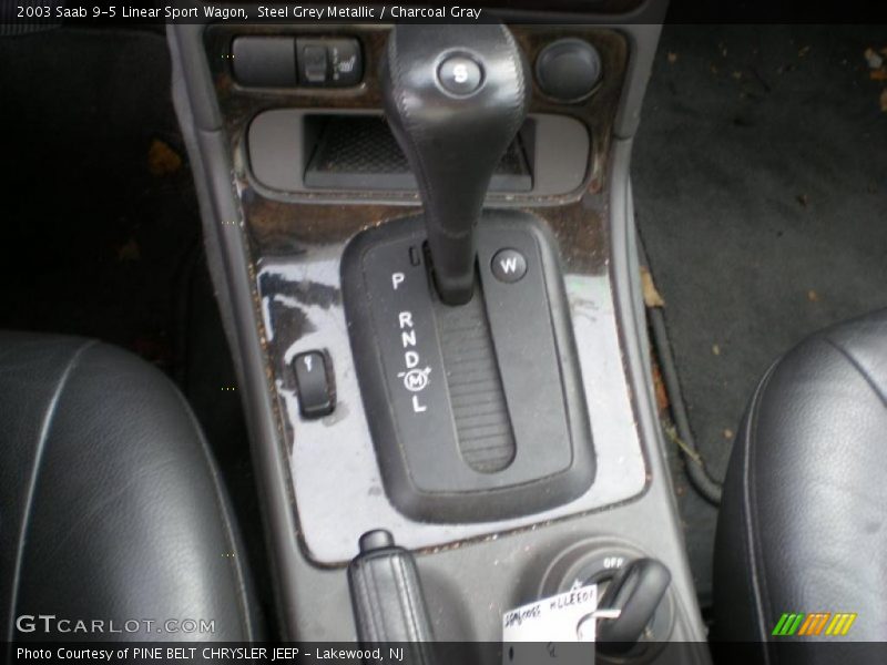  2003 9-5 Linear Sport Wagon 5 Speed Automatic Shifter