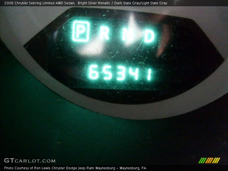 Bright Silver Metallic / Dark Slate Gray/Light Slate Gray 2008 Chrysler Sebring Limited AWD Sedan
