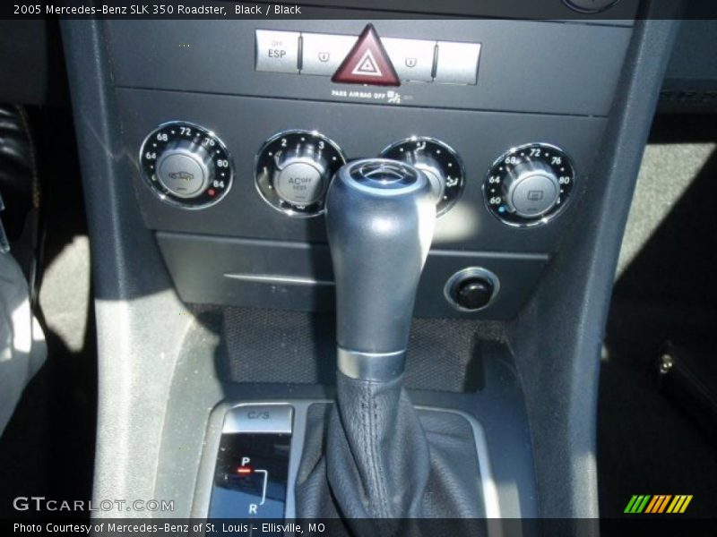 Black / Black 2005 Mercedes-Benz SLK 350 Roadster