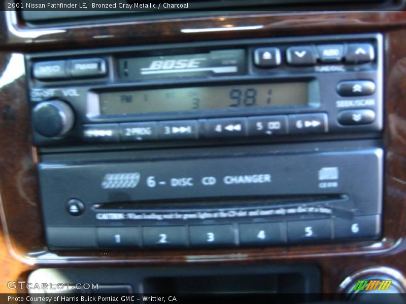 Bronzed Gray Metallic / Charcoal 2001 Nissan Pathfinder LE