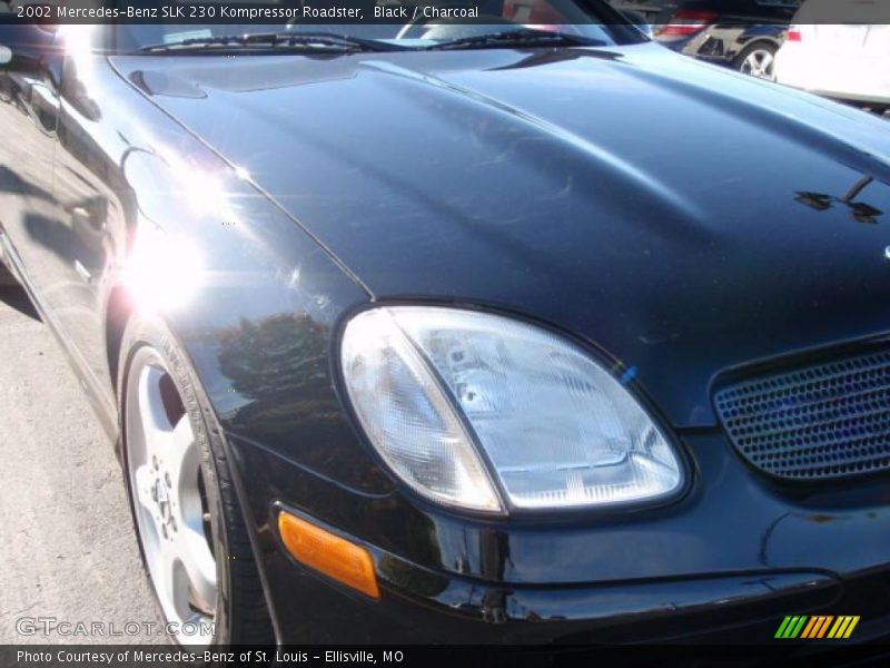 Black / Charcoal 2002 Mercedes-Benz SLK 230 Kompressor Roadster