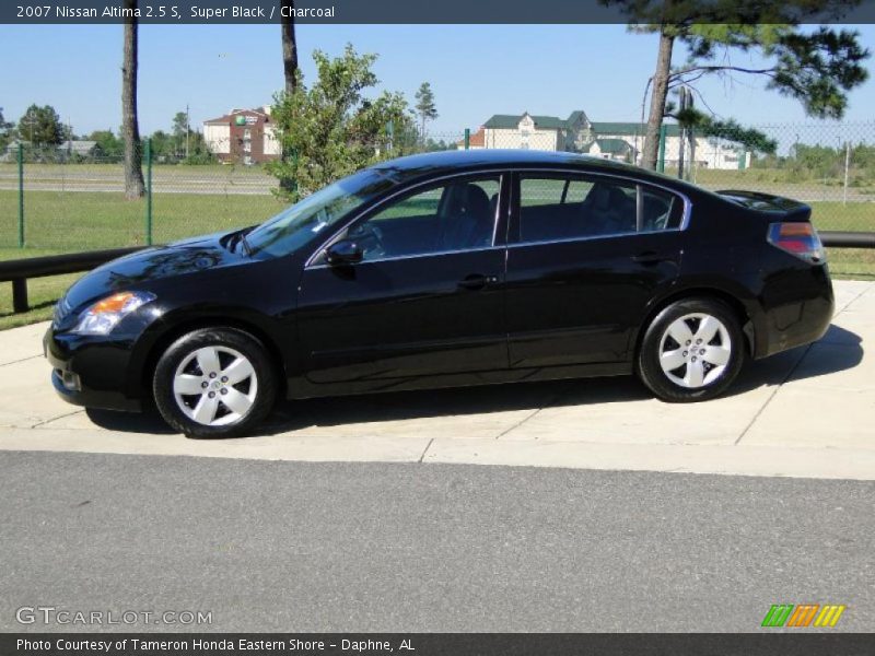 Super Black / Charcoal 2007 Nissan Altima 2.5 S