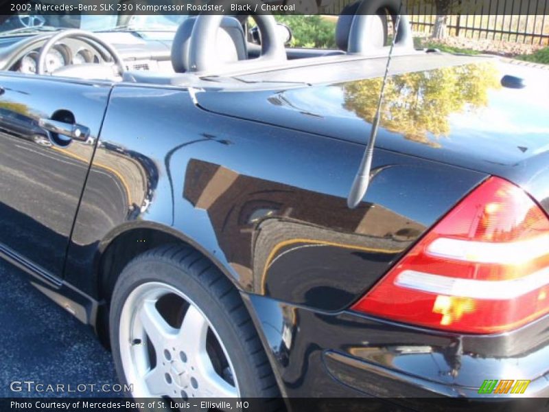 Black / Charcoal 2002 Mercedes-Benz SLK 230 Kompressor Roadster