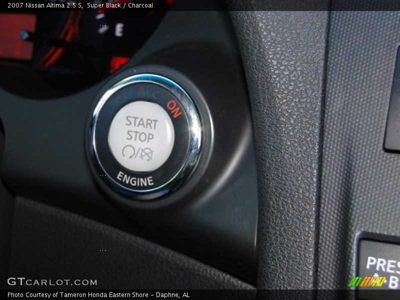 Super Black / Charcoal 2007 Nissan Altima 2.5 S