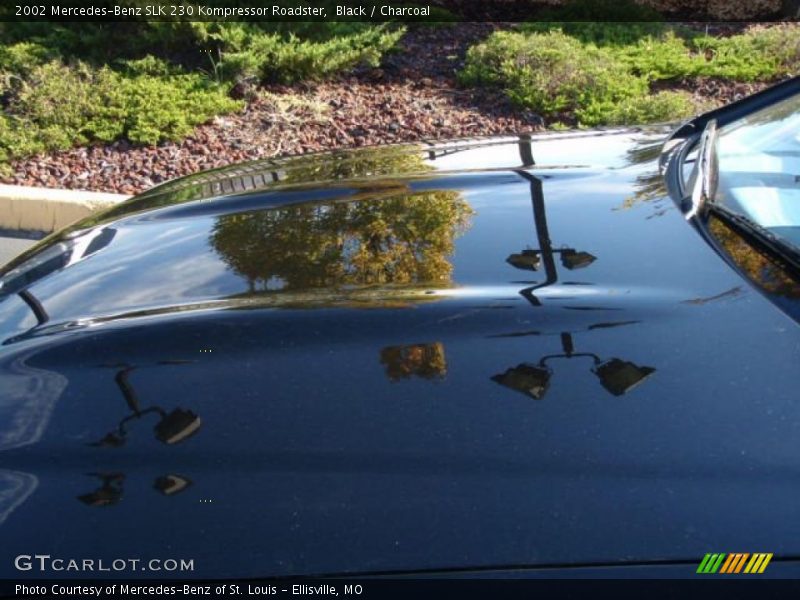 Black / Charcoal 2002 Mercedes-Benz SLK 230 Kompressor Roadster