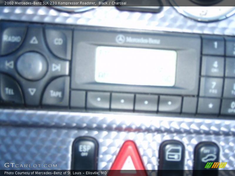 Black / Charcoal 2002 Mercedes-Benz SLK 230 Kompressor Roadster
