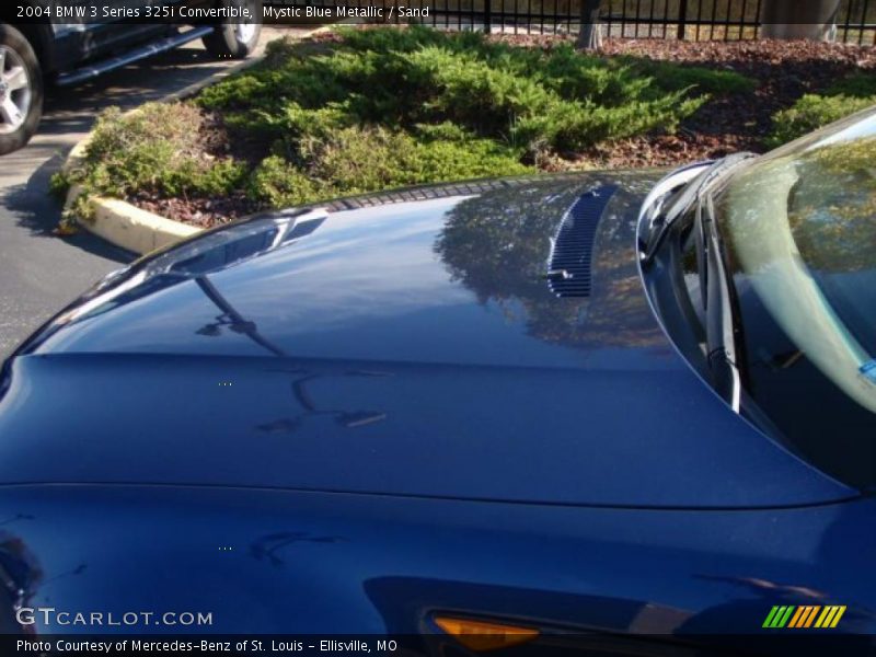 Mystic Blue Metallic / Sand 2004 BMW 3 Series 325i Convertible