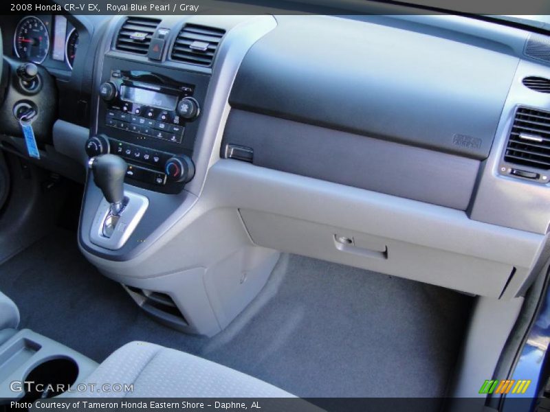  2008 CR-V EX Gray Interior
