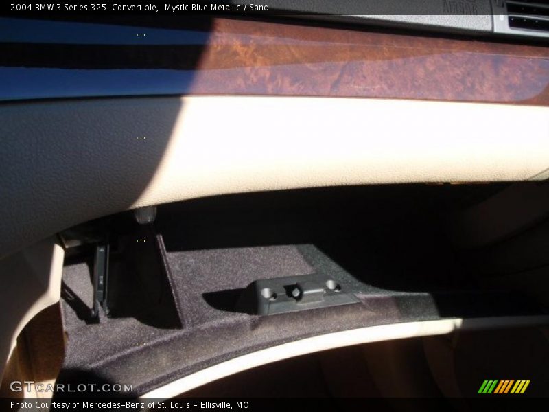 Mystic Blue Metallic / Sand 2004 BMW 3 Series 325i Convertible