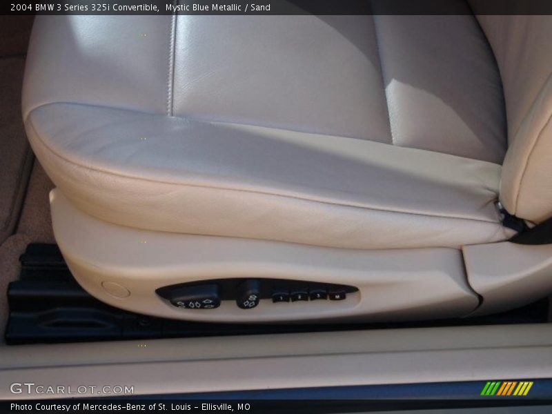 Mystic Blue Metallic / Sand 2004 BMW 3 Series 325i Convertible