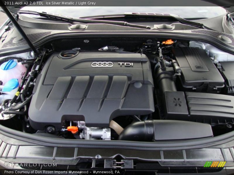  2011 A3 2.0 TDI Engine - 2.0 Liter TDI VTG Turbocharged DOHC 16-Valve Diesel 4 Cylinder
