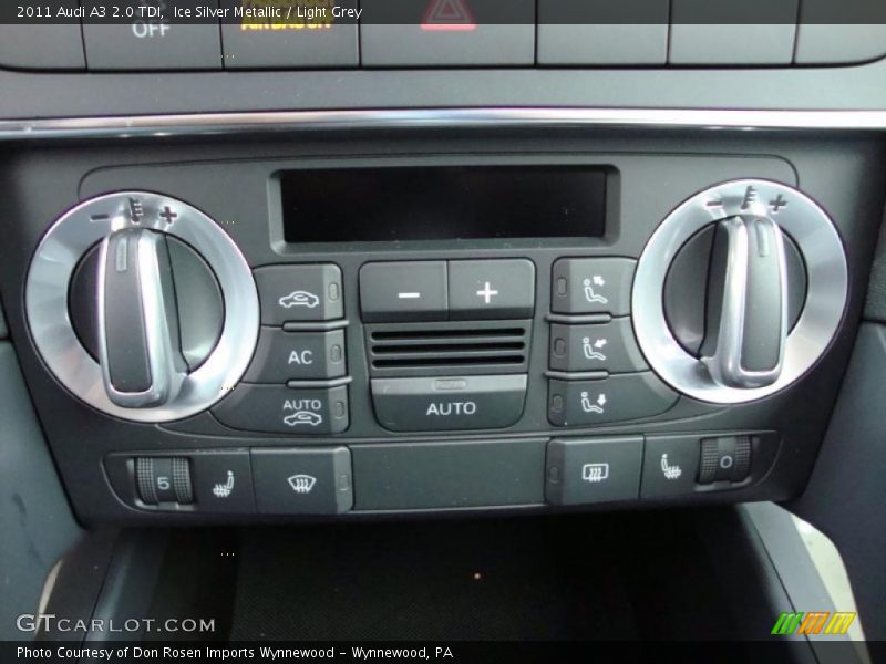 Controls of 2011 A3 2.0 TDI