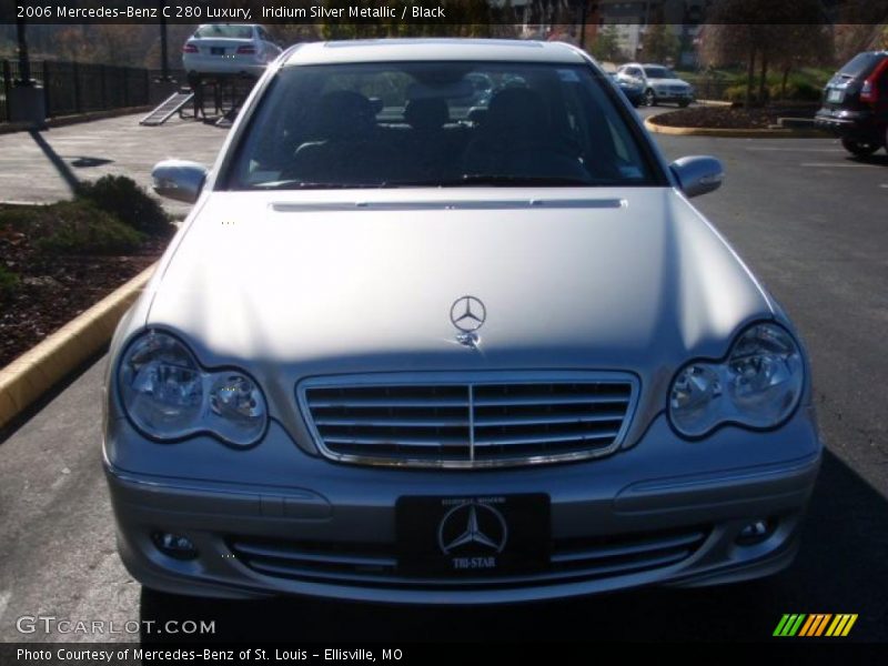 Iridium Silver Metallic / Black 2006 Mercedes-Benz C 280 Luxury