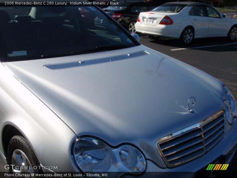 Iridium Silver Metallic / Black 2006 Mercedes-Benz C 280 Luxury