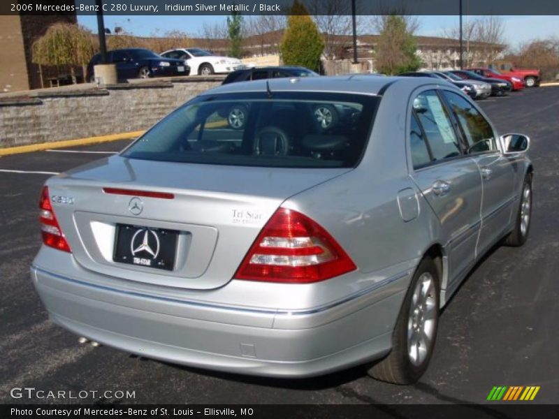 Iridium Silver Metallic / Black 2006 Mercedes-Benz C 280 Luxury