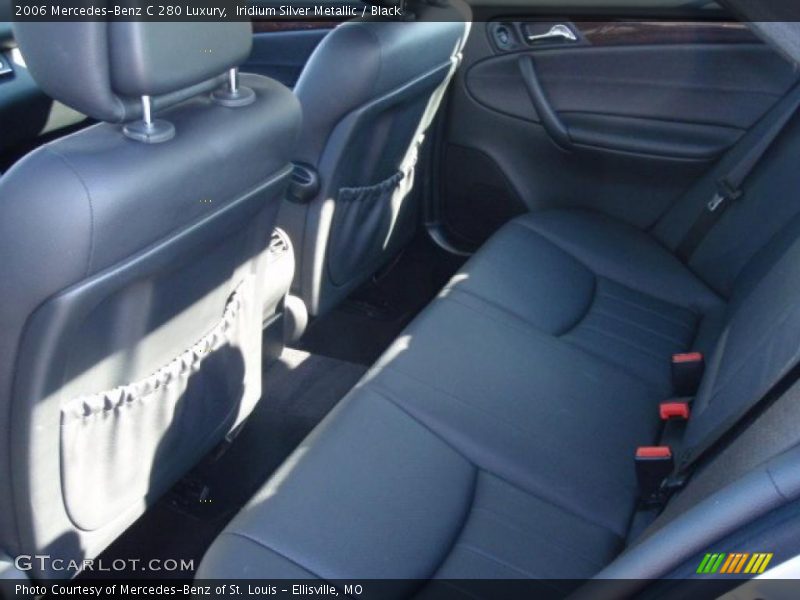 Iridium Silver Metallic / Black 2006 Mercedes-Benz C 280 Luxury