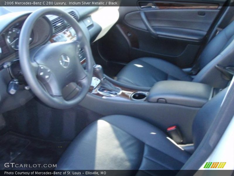 Iridium Silver Metallic / Black 2006 Mercedes-Benz C 280 Luxury