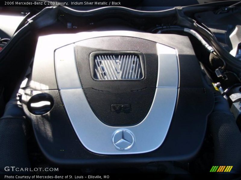 Iridium Silver Metallic / Black 2006 Mercedes-Benz C 280 Luxury