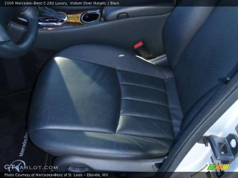 Iridium Silver Metallic / Black 2006 Mercedes-Benz C 280 Luxury