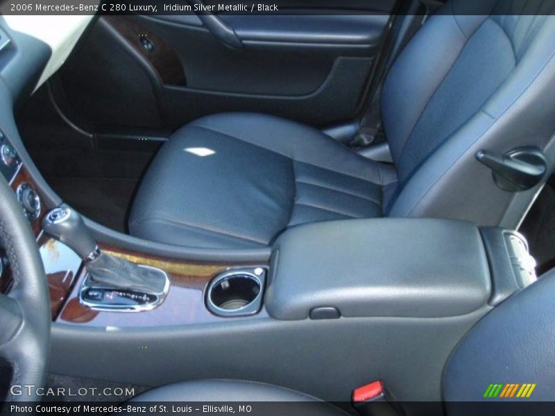 Iridium Silver Metallic / Black 2006 Mercedes-Benz C 280 Luxury