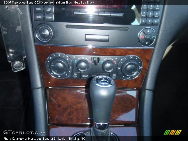 Iridium Silver Metallic / Black 2006 Mercedes-Benz C 280 Luxury