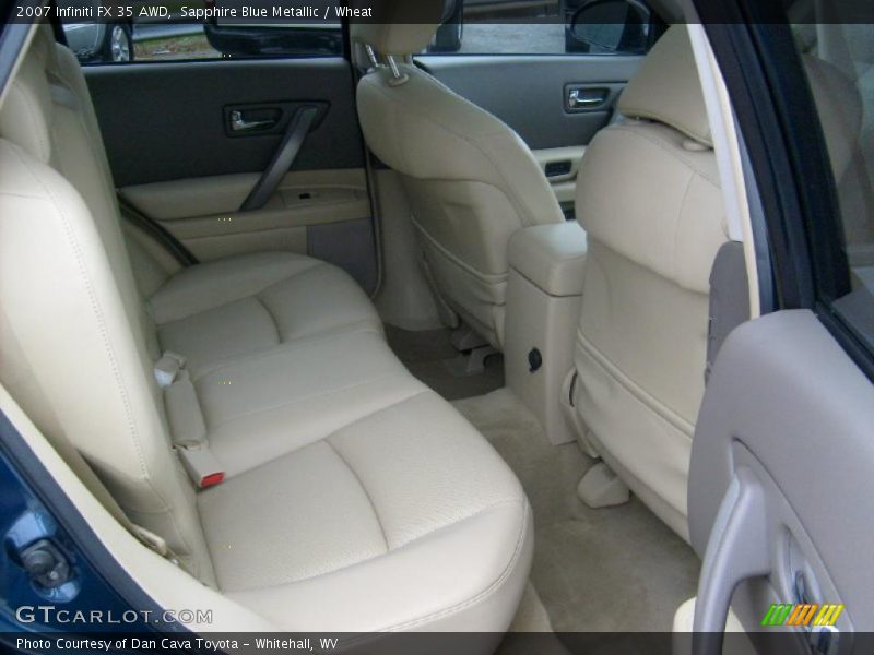 Sapphire Blue Metallic / Wheat 2007 Infiniti FX 35 AWD