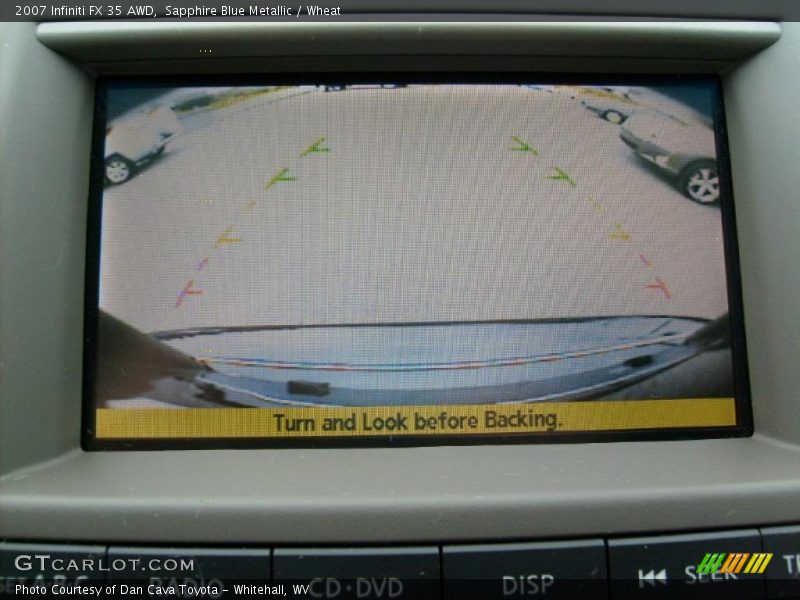 Sapphire Blue Metallic / Wheat 2007 Infiniti FX 35 AWD