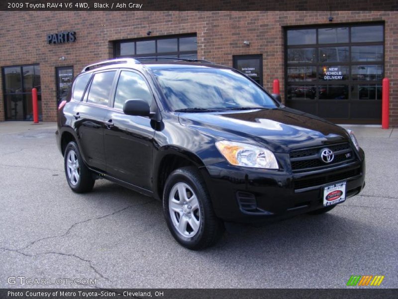 Black / Ash Gray 2009 Toyota RAV4 V6 4WD