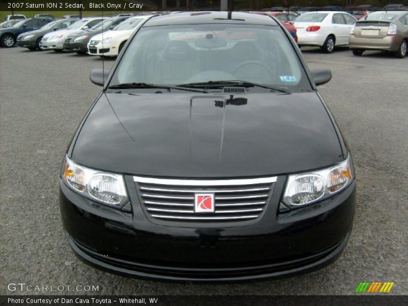 Black Onyx / Gray 2007 Saturn ION 2 Sedan